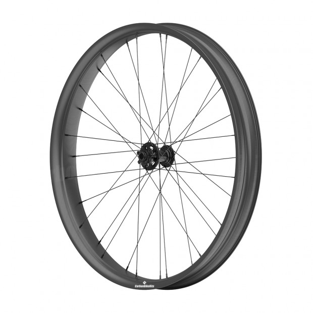 Cerchio in carbonio da 24 pollici 80mm di larghezza per fat bike